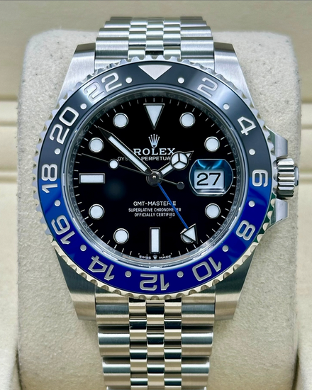2026 Rolex GMT-Master II "Batgirl" 40MM Black Dial Jubilee Bracelet (126710BLNR)