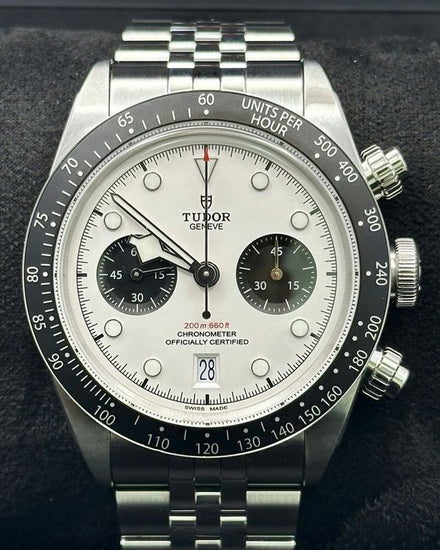 2026 Tudor Black Bay Chrono "Panda" 41MM White Dial Steel BraceletTudor Black Bay (79360N)