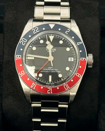 2026 Tudor Black Bay GMT "Pepsi" 41MM White Dial Steel Bracelet (79830RB)