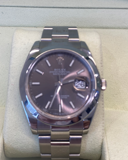 Rolex Datejust 41MM Slate Dial Oyster Bracelet (126300)