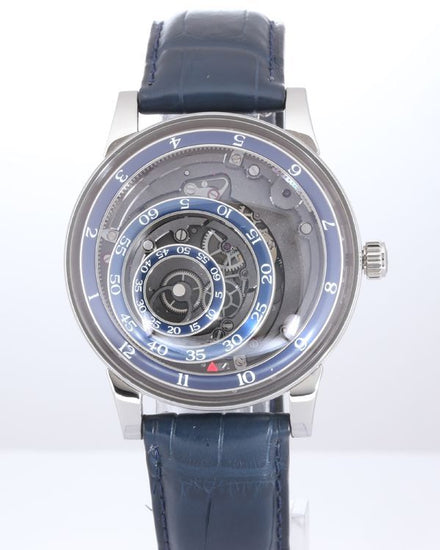 2023 Trilobe Une Folle Journée 40.5MM Skeleton Dial Leather Strap (UFJ01BA)