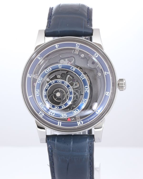 2023 Trilobe Une Folle Journée 40.5MM Skeleton Dial Leather Strap (UFJ01BA)