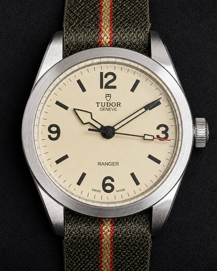 No Reserve - 2026 Tudor Ranger 39MM Beige Dial Textile Strap (79950)