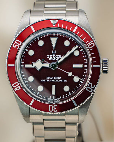 2025 Tudor Black Bay 58' 39MM Burgundy Dial Steel Bracelet (7939A1A0RU)