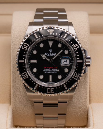 2018 Rolex Sea-Dweller "Red Letters 50th Anniversary" 43MM Black Dial Oyster Bracelet (126600)