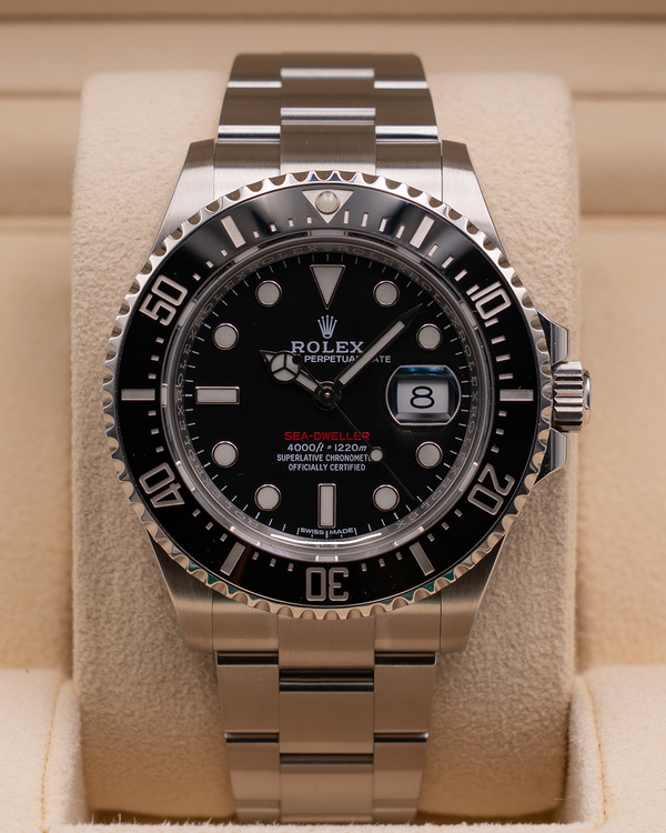 2018 Rolex Sea-Dweller "Red Letters 50th Anniversary" 43MM Black Dial Oyster Bracelet (126600)