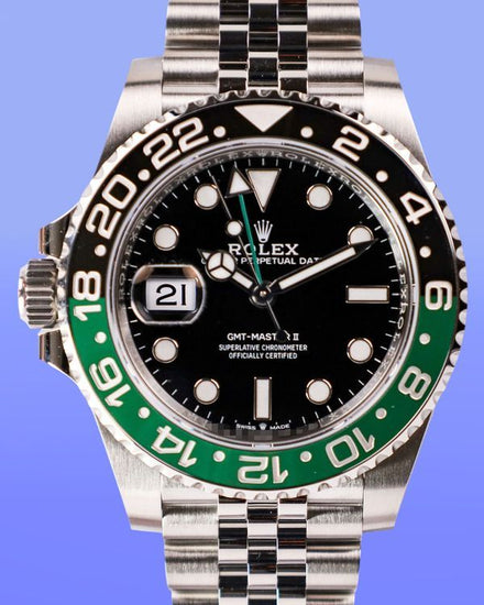 2026 Rolex GMT-Master II “Sprite” 40MM Black Dial Jubilee Bracelet (126720VTNR)