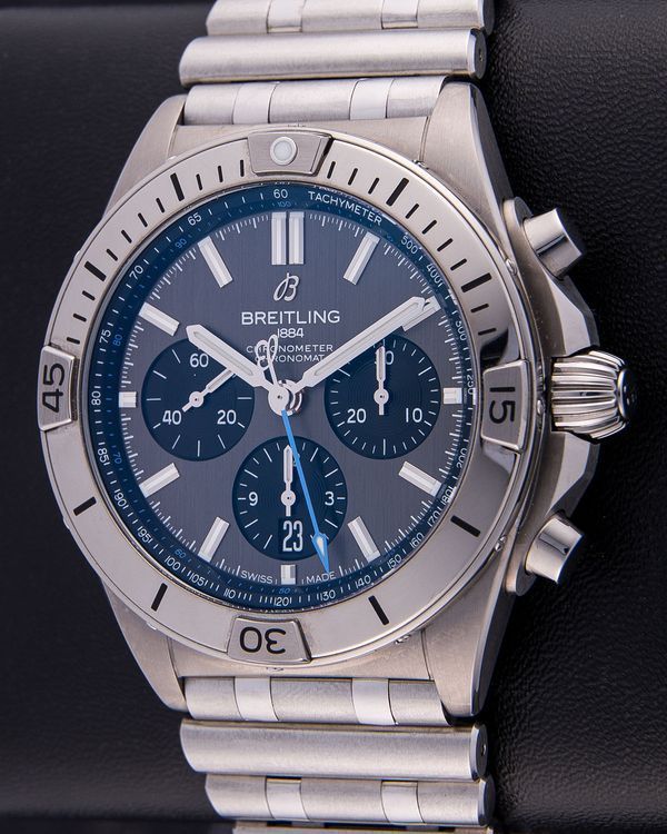 2025 Breitling Chronomat B01 42MM Grey Dial Titanium Braclet (EB0134101M1E1)
