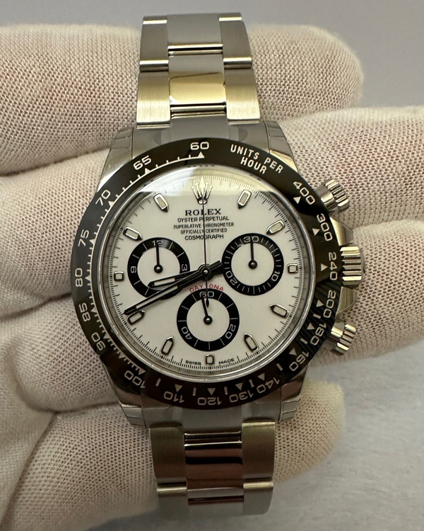 2023 Rolex Cosmograph Daytona "Panda" 40MM White Dial Oyster Bracelet (116500LN)