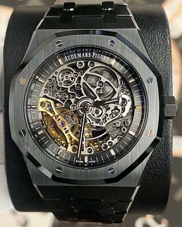 Audemars Piguet Royal Oak Openworked 41MM Skeleton Dial Ceramic Bracelet (15416CE.OO.1225CE.01)