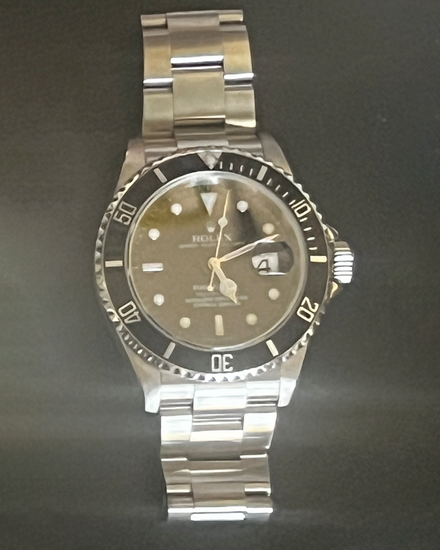 2007 Rolex Submariner Date 40MM Black Dial Oyster Bracelet (16610)