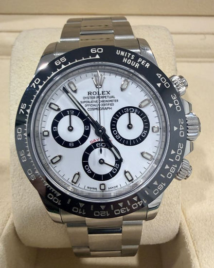 2023 Rolex Cosmograph Daytona "Panda" 40MM White Dial Oyster Bracelet (116500LN)