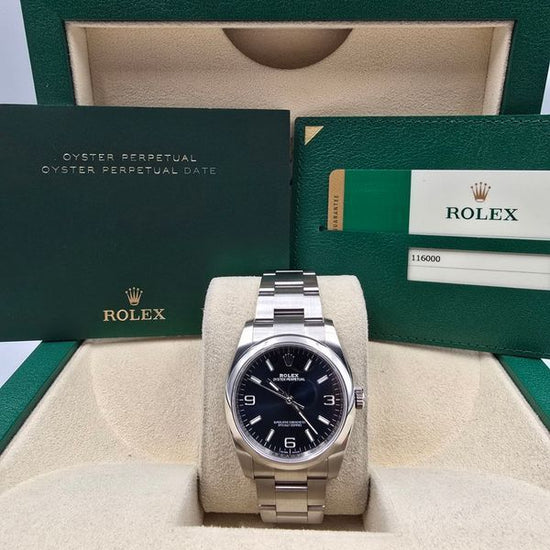 2017 Rolex Oyster Perpetual 36MM Blue Dial Oyster Bracelet (116000)