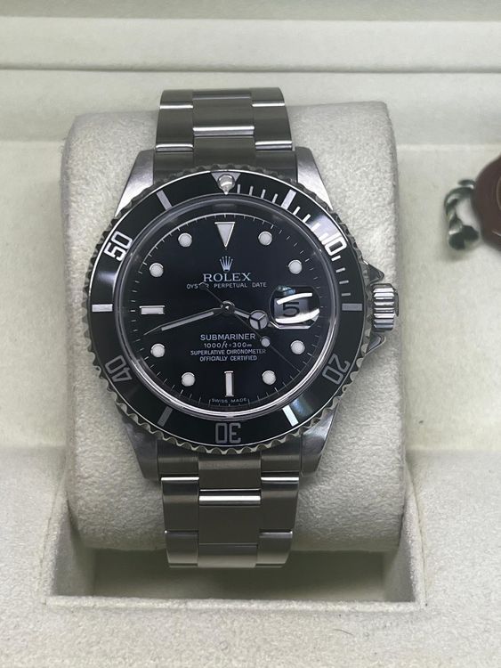 2007 Rolex Submariner Date 40MM Black Dial Oyster Bracelet (16610)