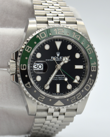 2024 Rolex GMT-Master II “Sprite” 40MM Black Dial Jubilee Bracelet (126720VTNR)