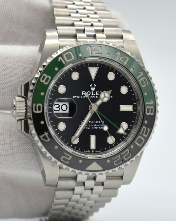 2024 Rolex GMT-Master II “Sprite” 40MM Black Dial Jubilee Bracelet (126720VTNR)