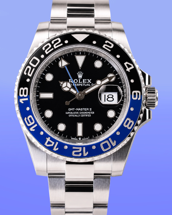 2026 Rolex GMT-Master II "Batman" 40MM Black Dial Oyster Bracelet (126710BLNR)