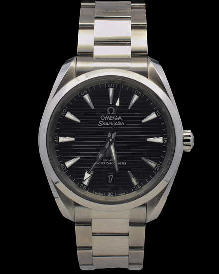 Omega Seamaster Aqua Terra 150M 38MM Black Dial Steel Bracelet (220.10.38.20.01.001)