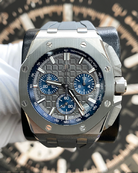 Audemars Piguet Royal Oak Offshore 43MM Grey Dial Rubber Strap (26420IO.OO.A009CA.01)
