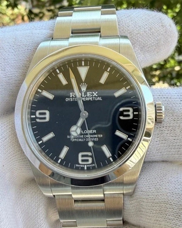 2020 Rolex Explorer 39MM Black Dial Oyster Bracelet (214270)