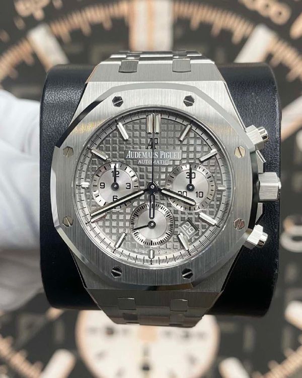 Audemars Piguet Royal Oak Chronograph 38MM Grey Dial Steel Bracelet (26315ST.OO.1256ST.02)