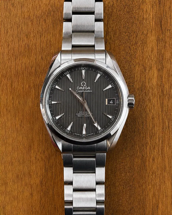 Omega Seamaster Aqua Terra 39MM Grey Dial Steel Bracelet (231.10.39.21.06.001)