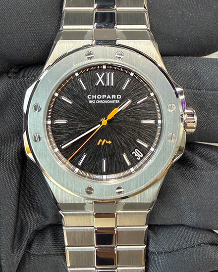2026 Chopard Alpine Eagle 41MM Black Dial Titanium Bracelet (298600-3020)