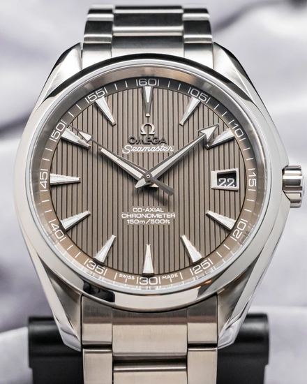 2018 Omega Seamaster Aqua Terra 150M 41.5MM Grey Dial Steel Bracelet (231.10.42.21.06.001)