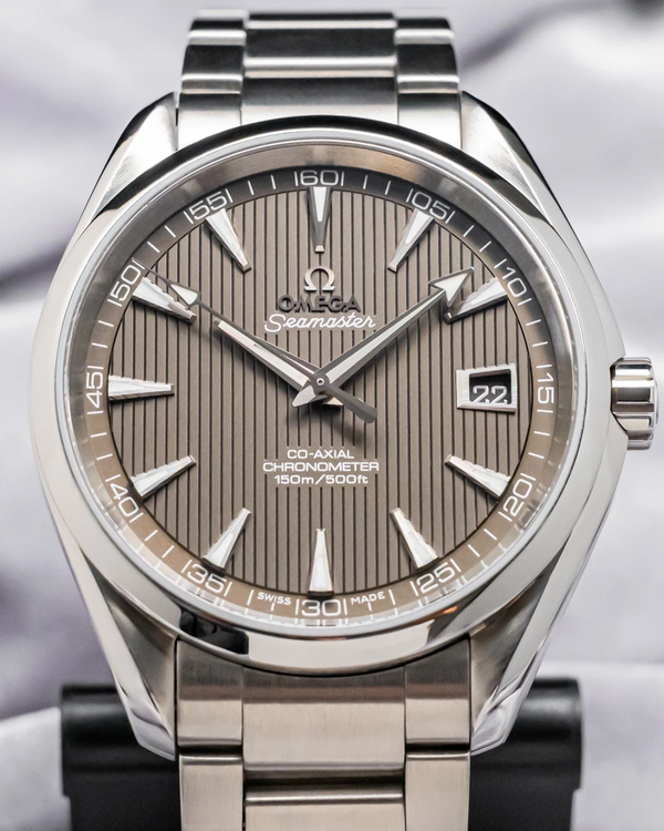 2018 Omega Seamaster Aqua Terra 150M 41.5MM Grey Dial Steel Bracelet (231.10.42.21.06.001)