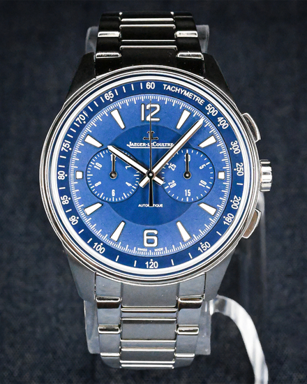 2022 Jaeger-LeCoultre Polaris Chronograph 42MM Blue Dial Steel Bracelet (Q9028180)
