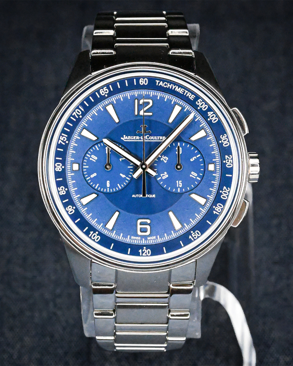 2022 Jaeger-LeCoultre Polaris Chronograph 42MM Blue Dial Steel Bracelet (Q9028180)