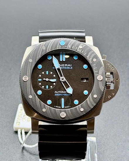 2021 Panerai Submersible BMG-TECH 47MM Black Dial Rubber Strap (PAM00799)