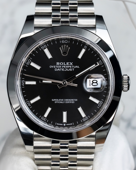 2026 Rolex Datejust 41MM Black Dial Jubilee Bracelet (126300)