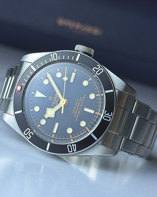 No Reserve - 2021 Tudor Black Bay Heritage 41MM Black Dial Steel Bracelet (79230N)