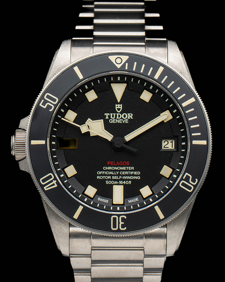 2020 Tudor Pelagos LHD 42MM Black Dial Titanium Bracelet (25610TNL)