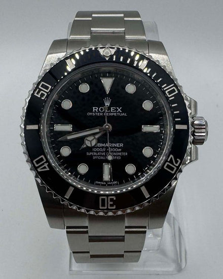 2019 Rolex Submariner No-Date 40MM Black Dial Oyster Bracelet (114060)