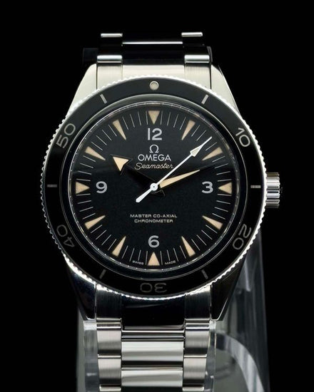 2024 Omega Seamaster 300 41MM Black Dial Steel Bracelet (233.30.41.21.01.001)
