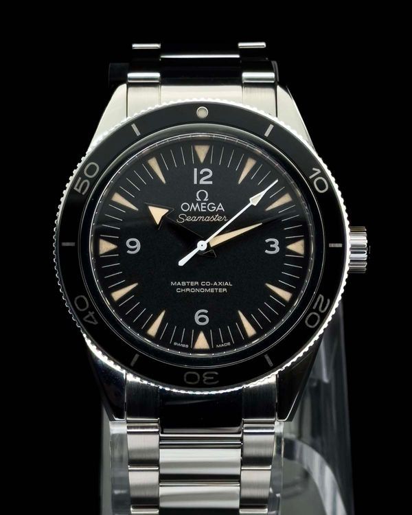 2024 Omega Seamaster 300 41MM Black Dial Steel Bracelet (233.30.41.21.01.001)