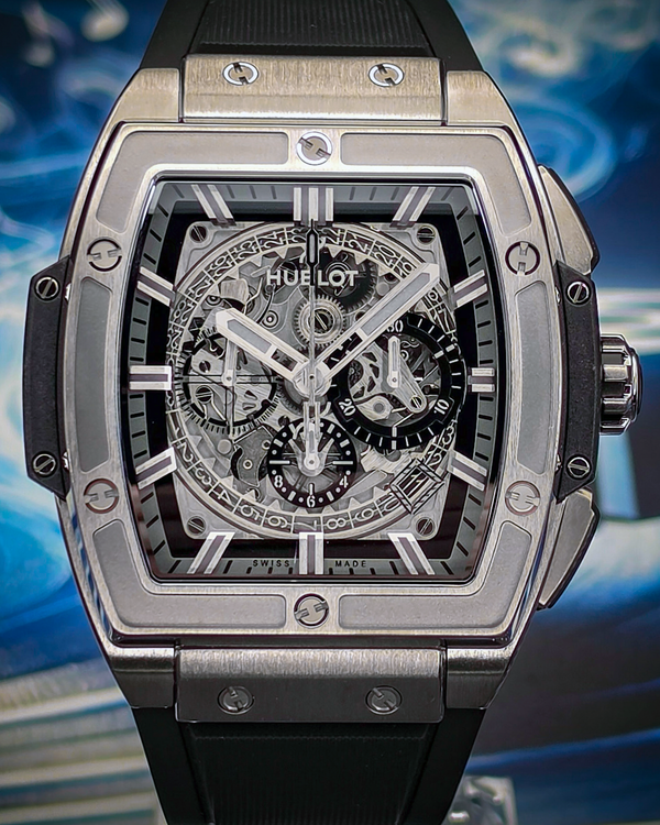 2017 Hublot Spirit Of Big Bang L.E. 45MM Skeleton Dial Rubber Strap (601.NX.0147.LR)