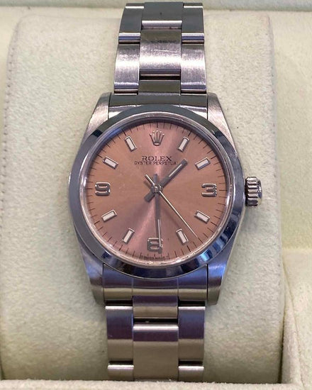 Rolex Oyster Perpetual 31MM Salmon Dial Oyster Bracelet (67480)