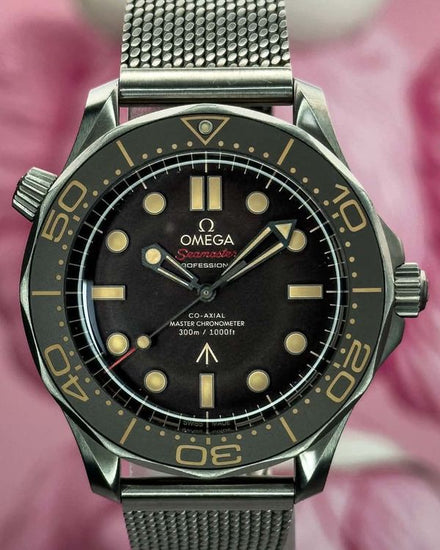 Omega Seamaster Diver 300M "007 Edition" 42MM Brown Dial Titanium Bracelet (210.90.42.20.01.001)