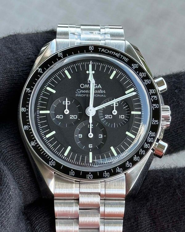 2026 Omega Speedmaster Professional Moonwatch 42MM Black Dial Steel Bracelet (310.30.42.50.01.001)