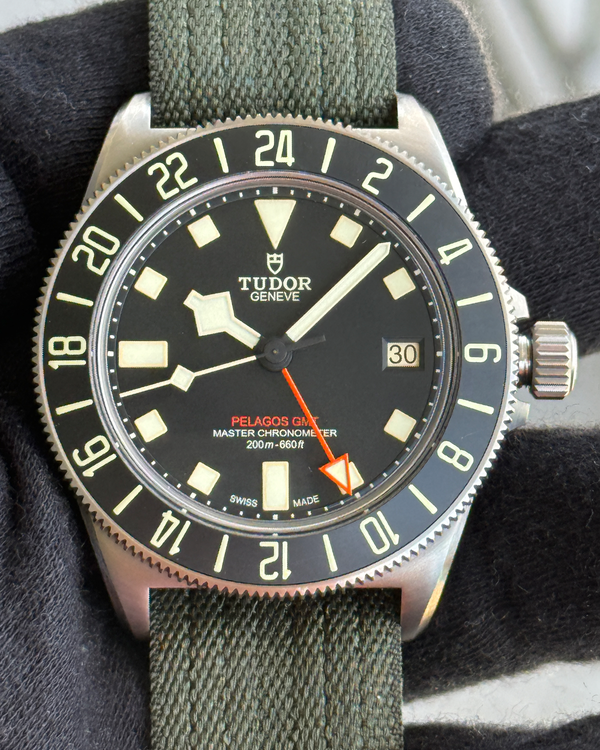 2026 Tudor Pelagos FXD GMT 42MM Black Dial Textile Strap (2542G267NU)