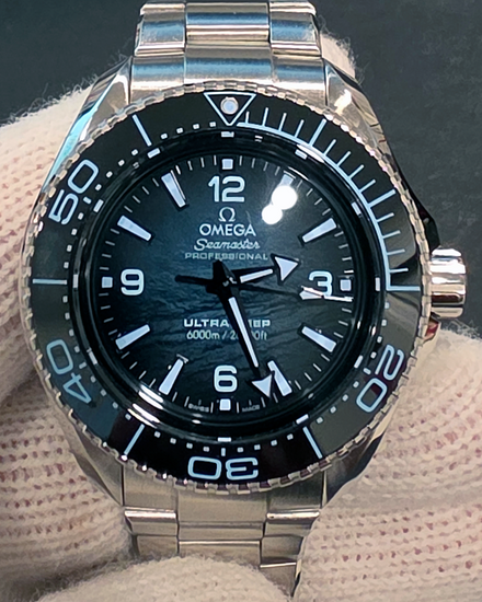 2024 Omega Seamaster Planet Ocean 6000M "Ultra Deep" 45.5MM Blue Dial Steel Bracelet (215.30.46.21.03.002)