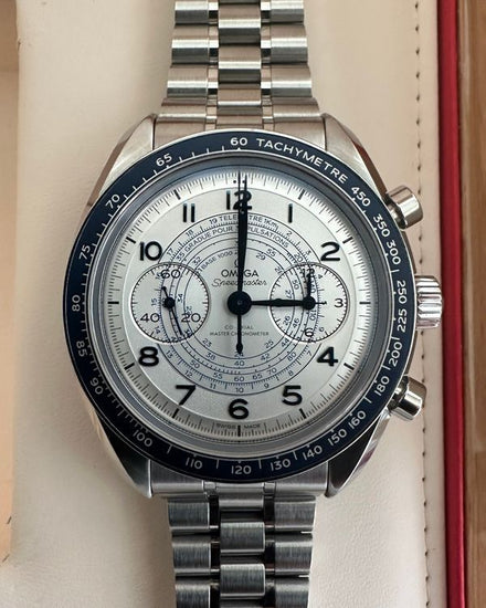 Omega Speedmaster Chronoscope 43MM Silver Dial Steel Bracelet (329.30.43.51.02.001)