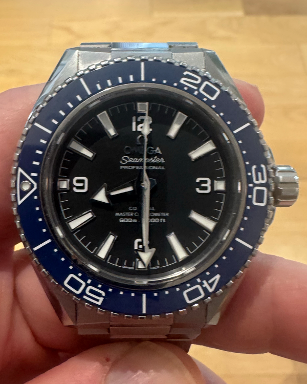 2025 Omega Seamaster Planet Ocean 600M 42MM Black Dial Steel Bracelet (217.30.42.21.01.002)