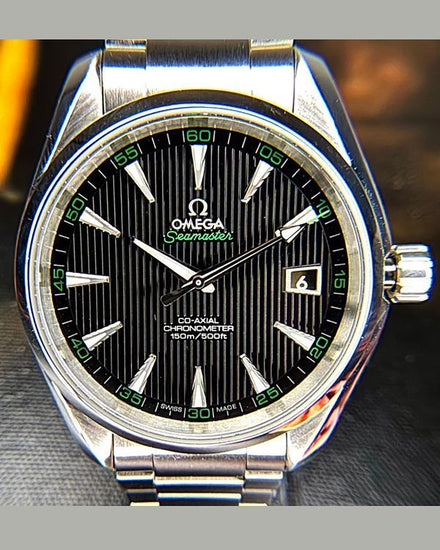 2024 Omega Seamaster Aqua Terra 150M "Golf Edition" 41.5MM Black Dial Steel Bracelet (231.10.42.21.01.001)