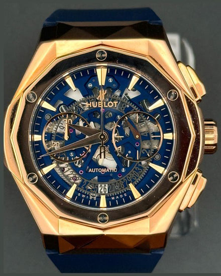 2022 Hublot Classic Fusion Aerofusion Orlinski L.E. 45MM Skeleton Dial Rubber Strap (525.OX.5180.RX.ORL21)