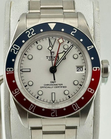 No Reserve - 2026 Tudor Black Bay GMT "Pepsi" 41MM White Dial Steel Bracelet (79830RB)