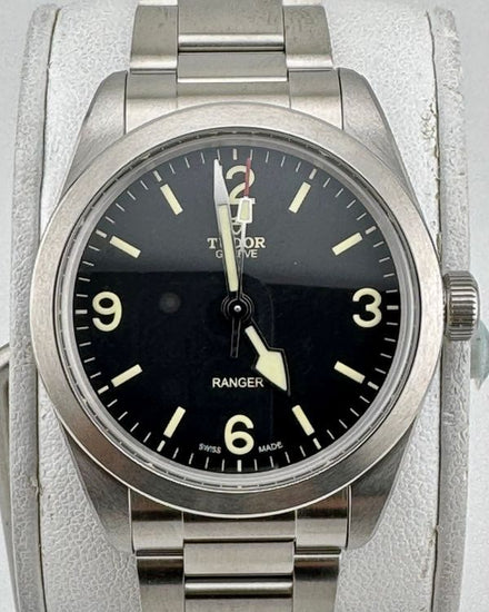No Reserve - 2026 Tudor Ranger 36MM Black Dial Steel Bracelet (79930)